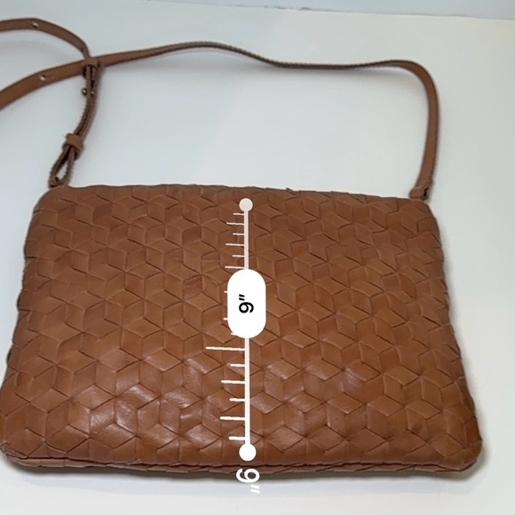 MADEWELL The Puff Crossbody Bag brown leather - Picture 4 of 9